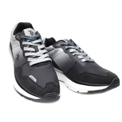 U.S. Polo Assn Snekers barbati SNIPER001M/4NH1 BLACK/LIGHT GREY IB2509-BLKLGR