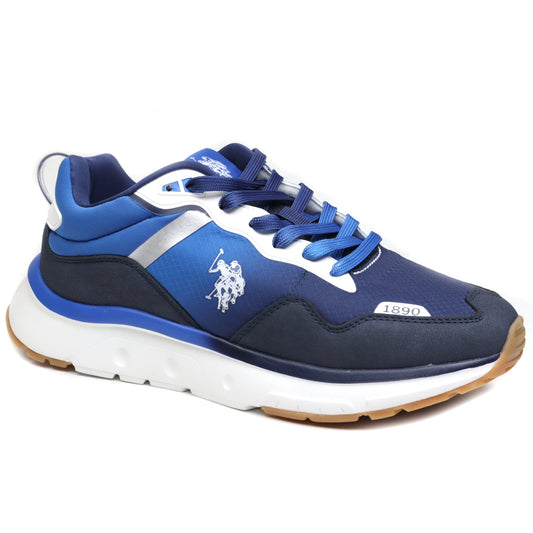 U.S. Polo Assn Snekers barbati SNIPER001M/4NH1 BLUE IB2509-BLU