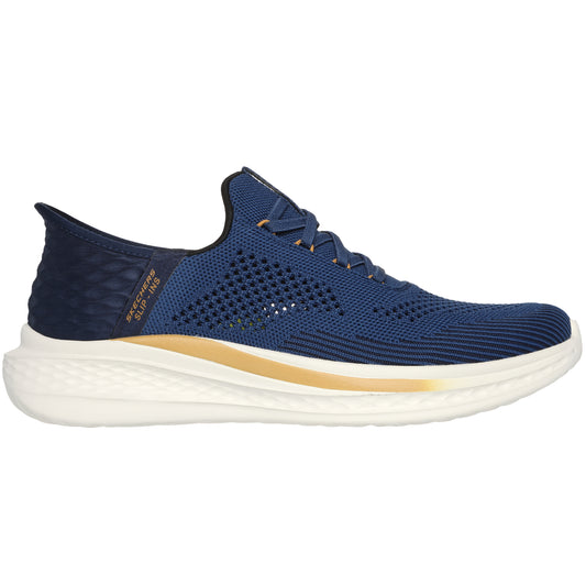 Skechers Pantofi barbati sport SLADE QUINTO 210810 BLUE IB2518-BLU