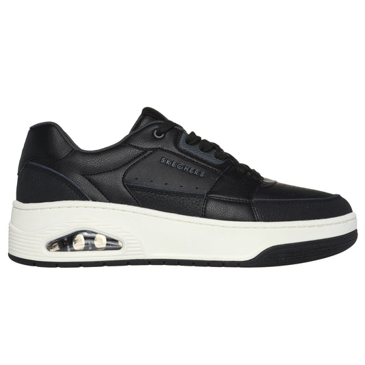 Skechers Pantofi barbati sport UNO COURT LOW POST 183140 BLACK IB2520-BLK