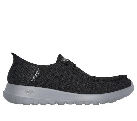 Skechers Pantofi barbati sport GO WALK MAX  HALYCO 216285 BLACK/GRAY IB2551-BKGY