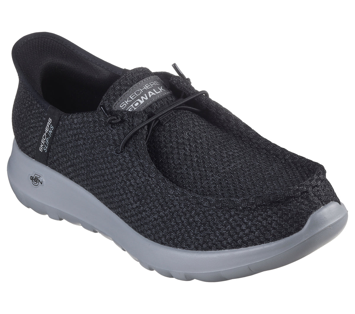 Skechers Pantofi barbati sport GO WALK MAX  HALYCO 216285 BLACK/GRAY IB2551-BKGY