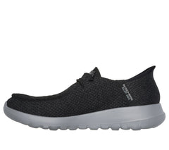 Skechers Pantofi barbati sport GO WALK MAX  HALYCO 216285 BLACK/GRAY IB2551-BKGY
