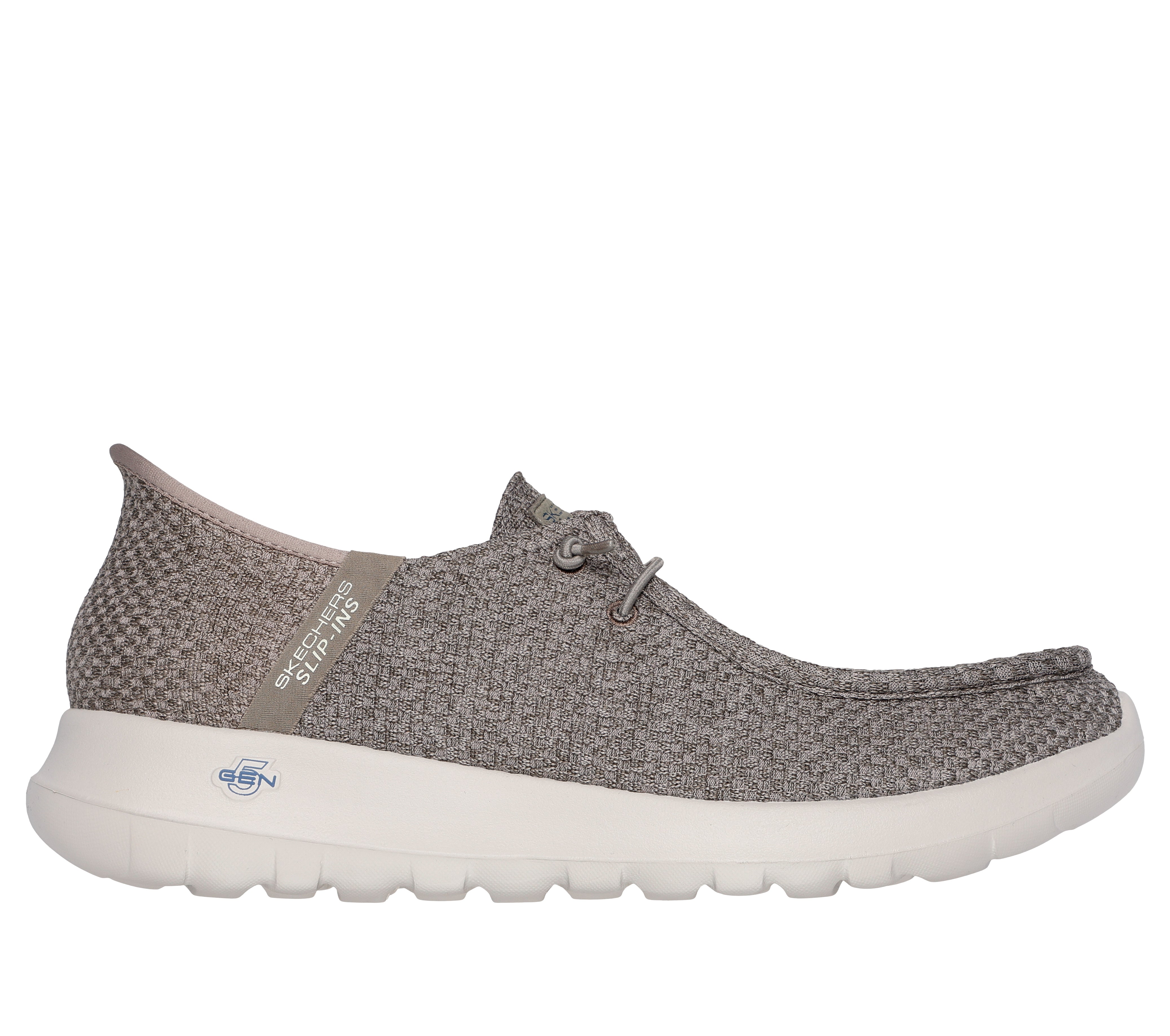 Skechers Pantofi barbati sport GO WALK MAX  HALYCO 216285 TAUPE IB2551-TPE