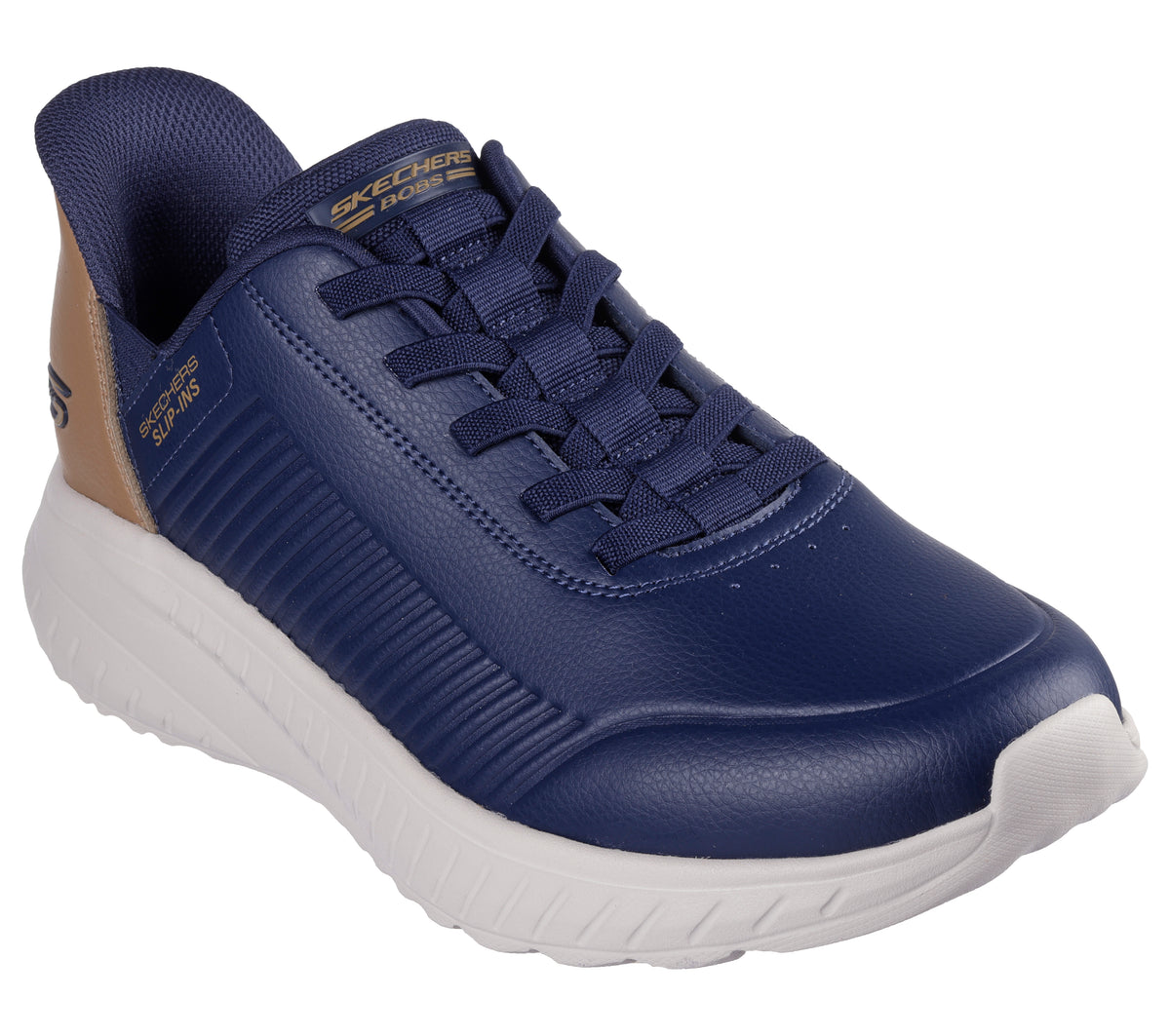 Skechers Pantofi barbati sport Slip Ins BOBS SQUAD CHAOS 118305 NAVY IB2566-NVY