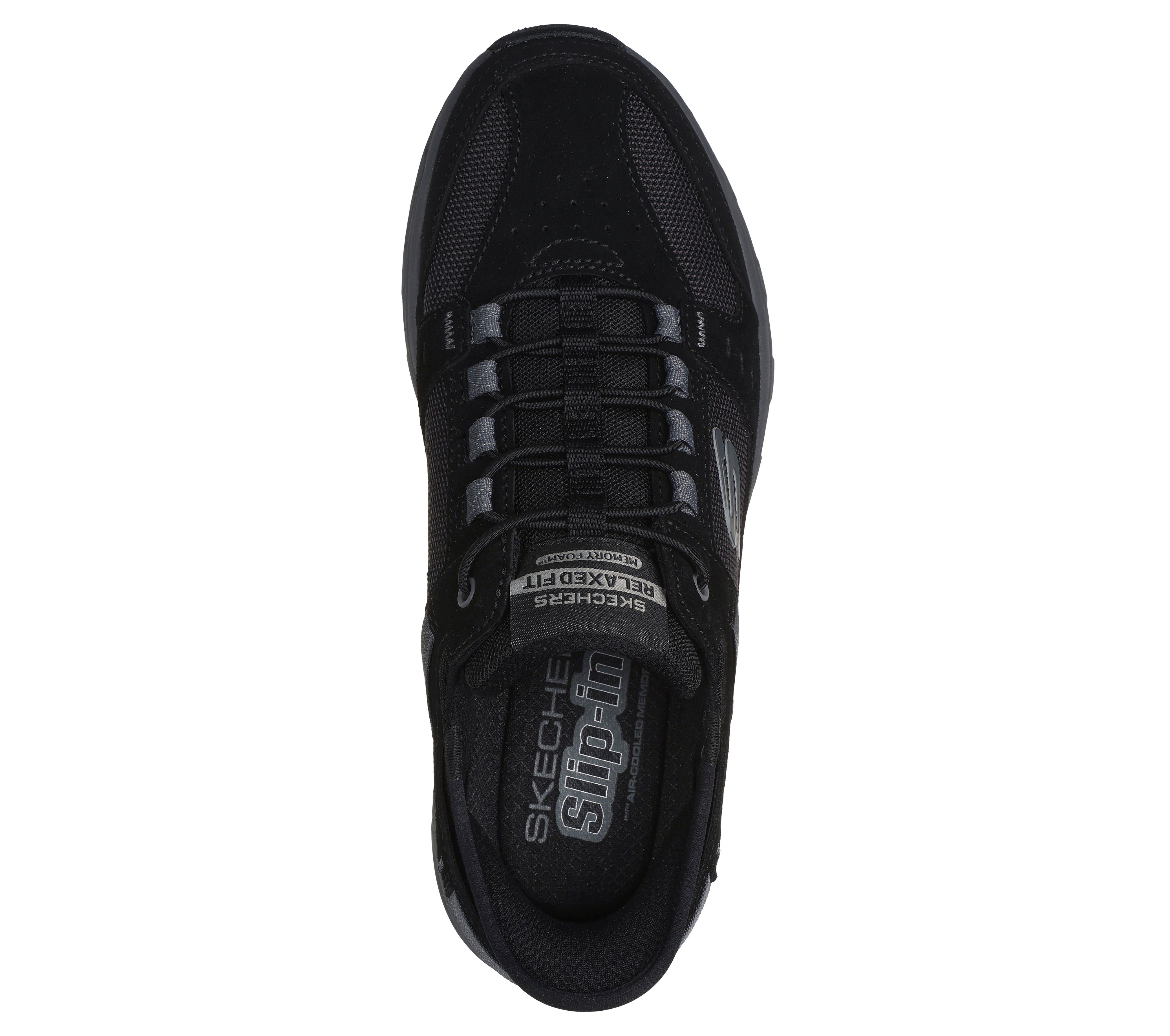 Skechers Pantofi barbati sport Slip Ins OAK CANYON 237450 BLACK/CHARCOAL IB2569-BKCC