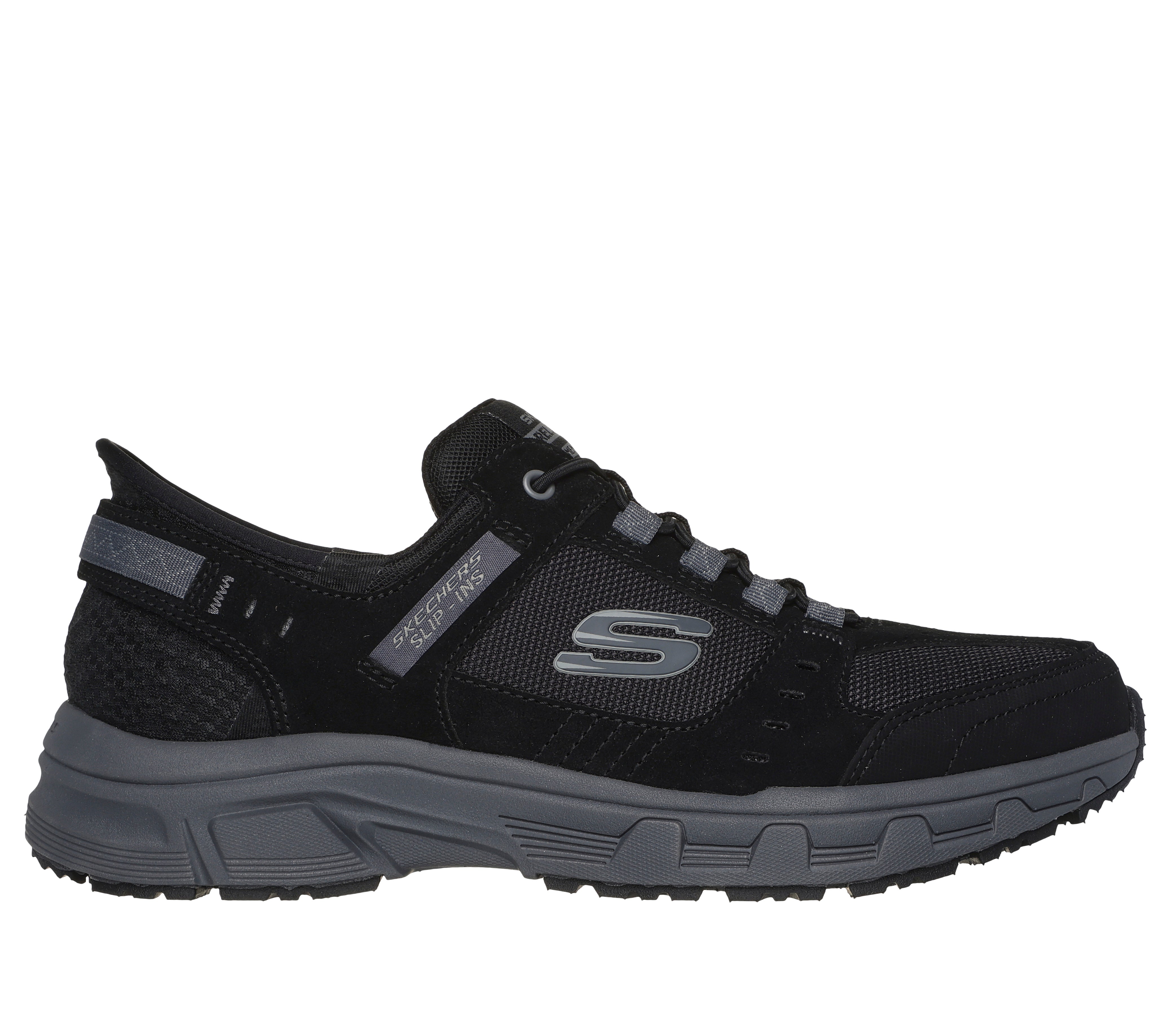 Skechers Pantofi barbati sport Slip Ins OAK CANYON 237450 BLACK/CHARCOAL IB2569-BKCC