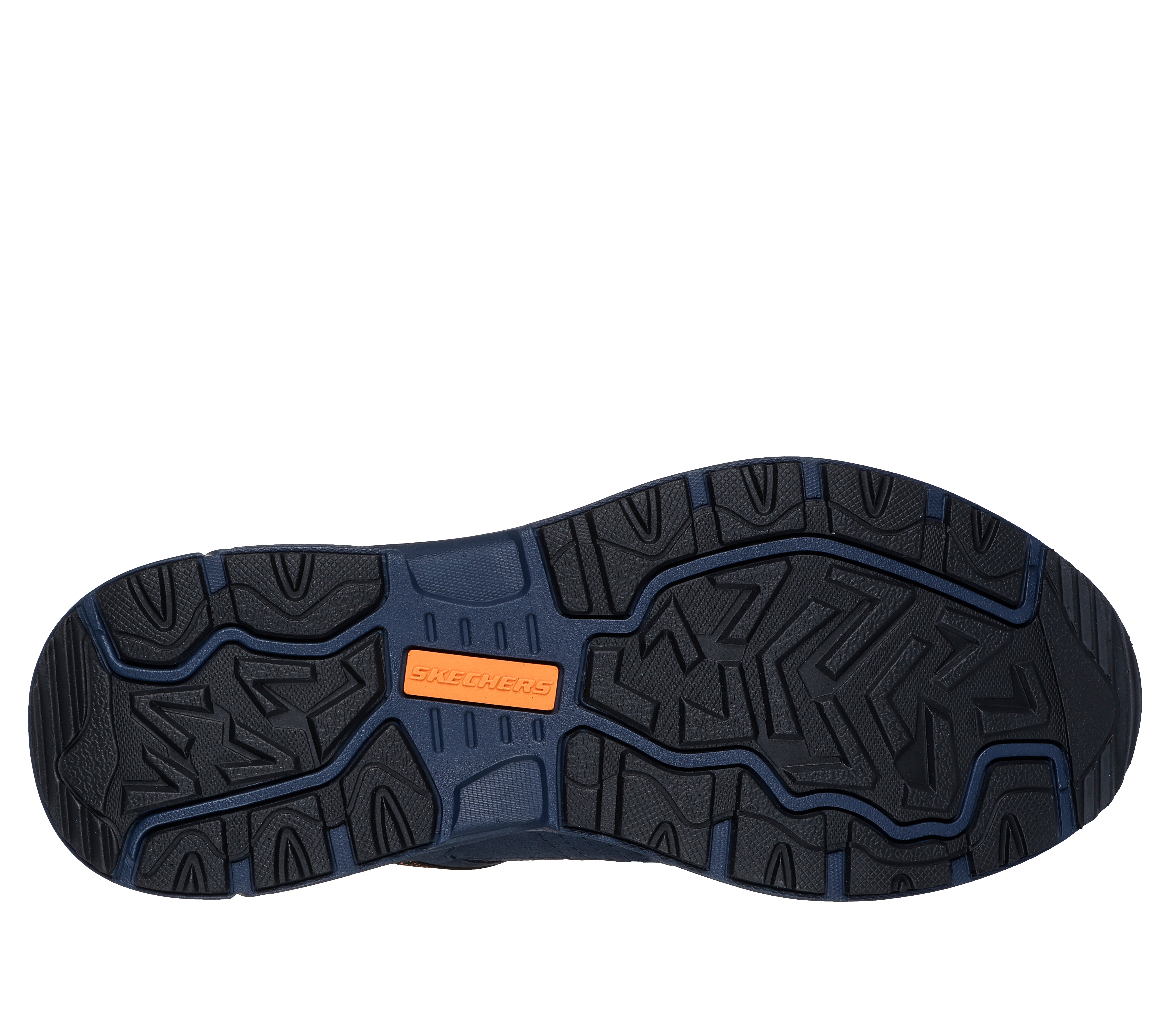 Skechers Pantofi barbati sport Slip Ins OAK CANYON 237450 NAVY/ORANGE IB2569-NVOR