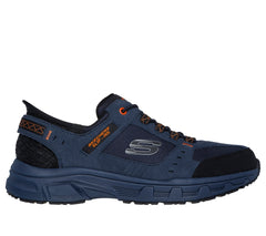 Skechers Pantofi barbati sport Slip Ins OAK CANYON 237450 NAVY/ORANGE IB2569-NVOR