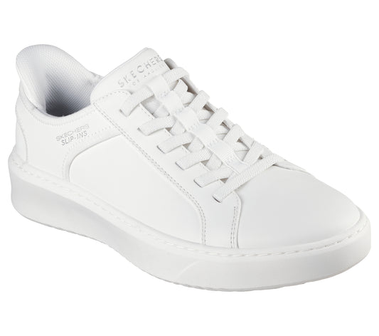 Skechers Sneakers barbati Slip Ins COURT BREAK 183177 WHITE IB2571-WHT
