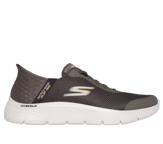 Skechers Pantofi barbati Slip Ins GO WALK FLEX 216324 BROWN IB2572-BRN
