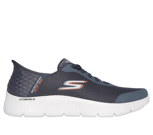 Skechers Pantofi barbati Slip Ins GO WALK FLEX 216324 GRAY IB2572-GRY