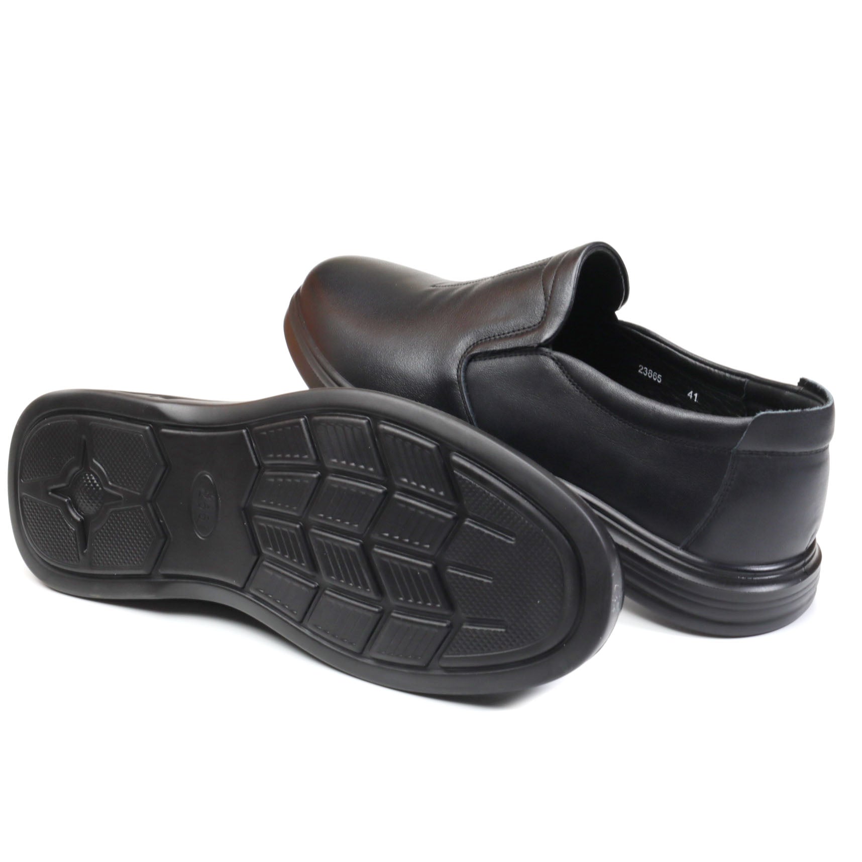 Mels Pantofi barbati 23865 negru IB2577-NG