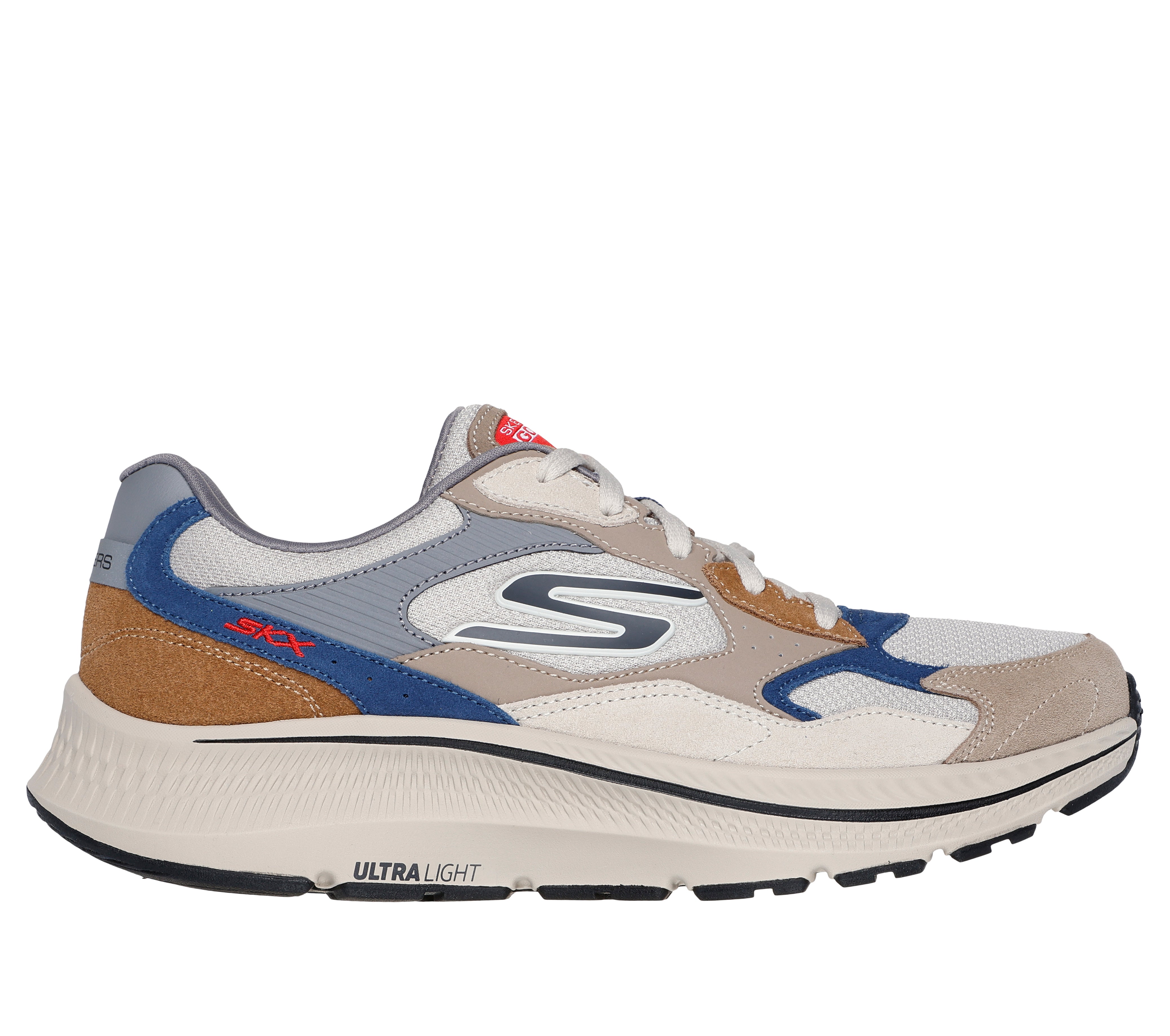 Skechers Pantofi barbati sport GO RUN CONSISTENT 2.0 RETRO 220872 TAUPE/MULTICOLOR IB2578-TPMT