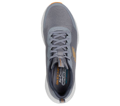Skechers Pantofi barbati sport EDGERIDE REKZE 232835 GRAY/ORANGE IB2579-GYOR