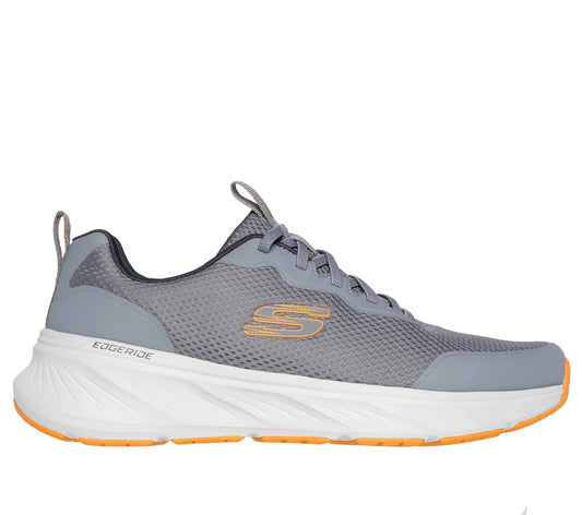 Skechers Pantofi barbati sport EDGERIDE REKZE 232835 GRAY/ORANGE IB2579-GYOR