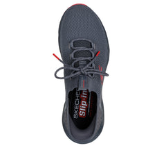 Skechers Pantofi barbati sport Slip Ins EDGERIDE RAYGO 232932 CHARCOAL/RED IB2580-CCRD