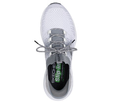 Skechers Pantofi barbati sport Slip Ins EDGERIDE RAYGO 232932 WHITE/GRAY IB2580-WGY