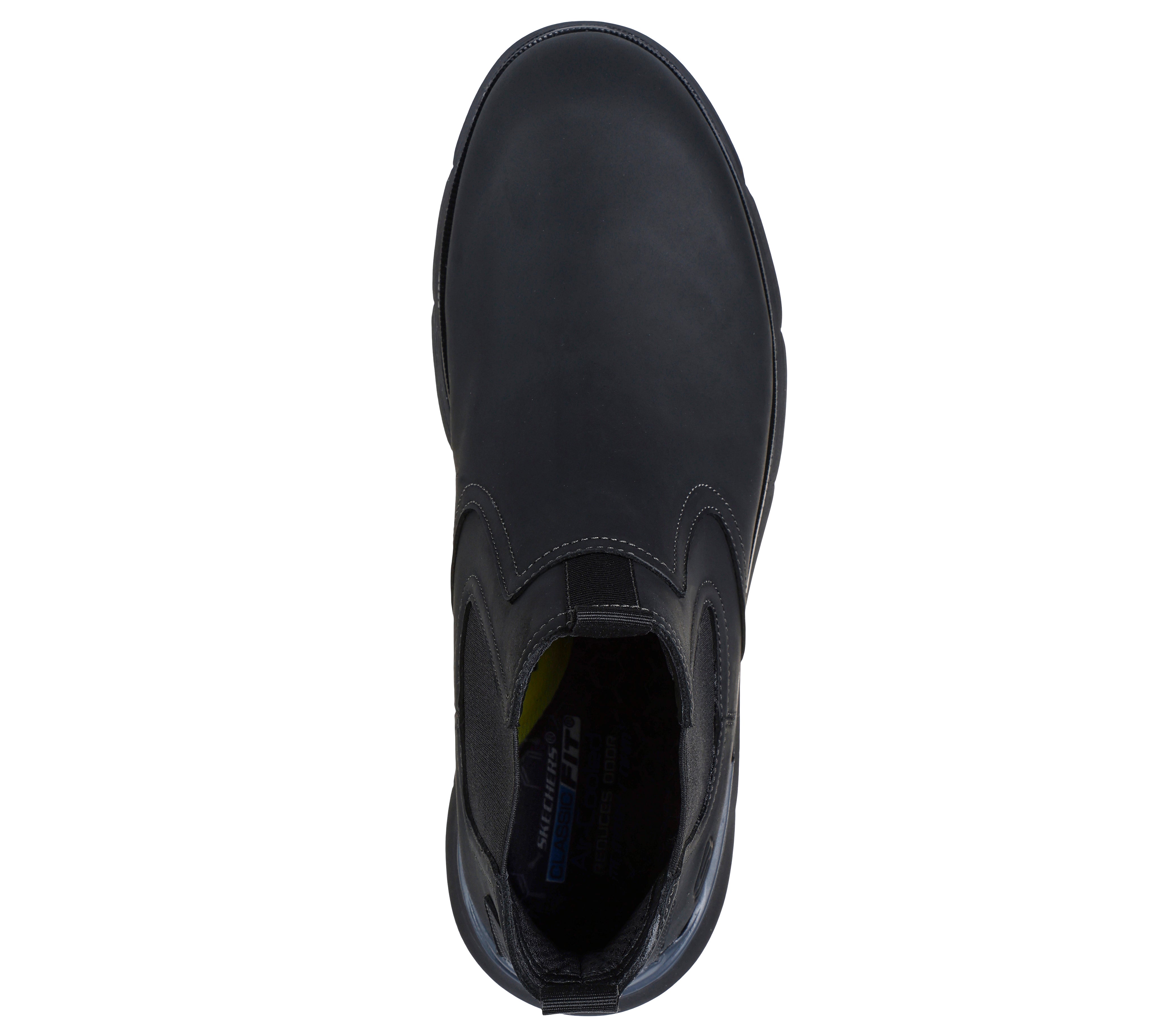 Skechers Ghete barbati AUGUSTINO PAULO 205227 BBK IB2598-BBK