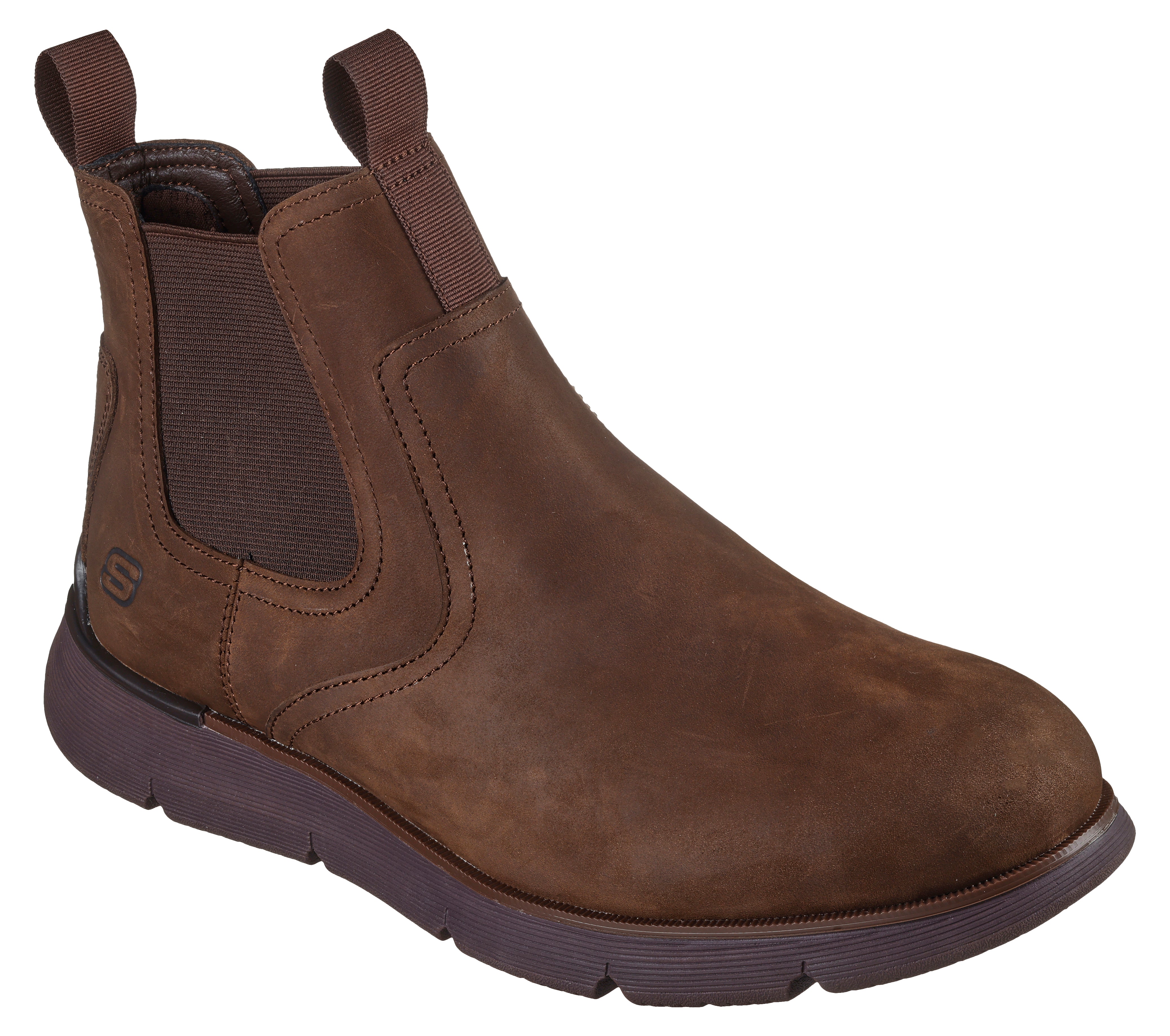 Skechers Ghete barbati AUGUSTINO PAULO 205227 CHOCOLAT IB2598-CHOC