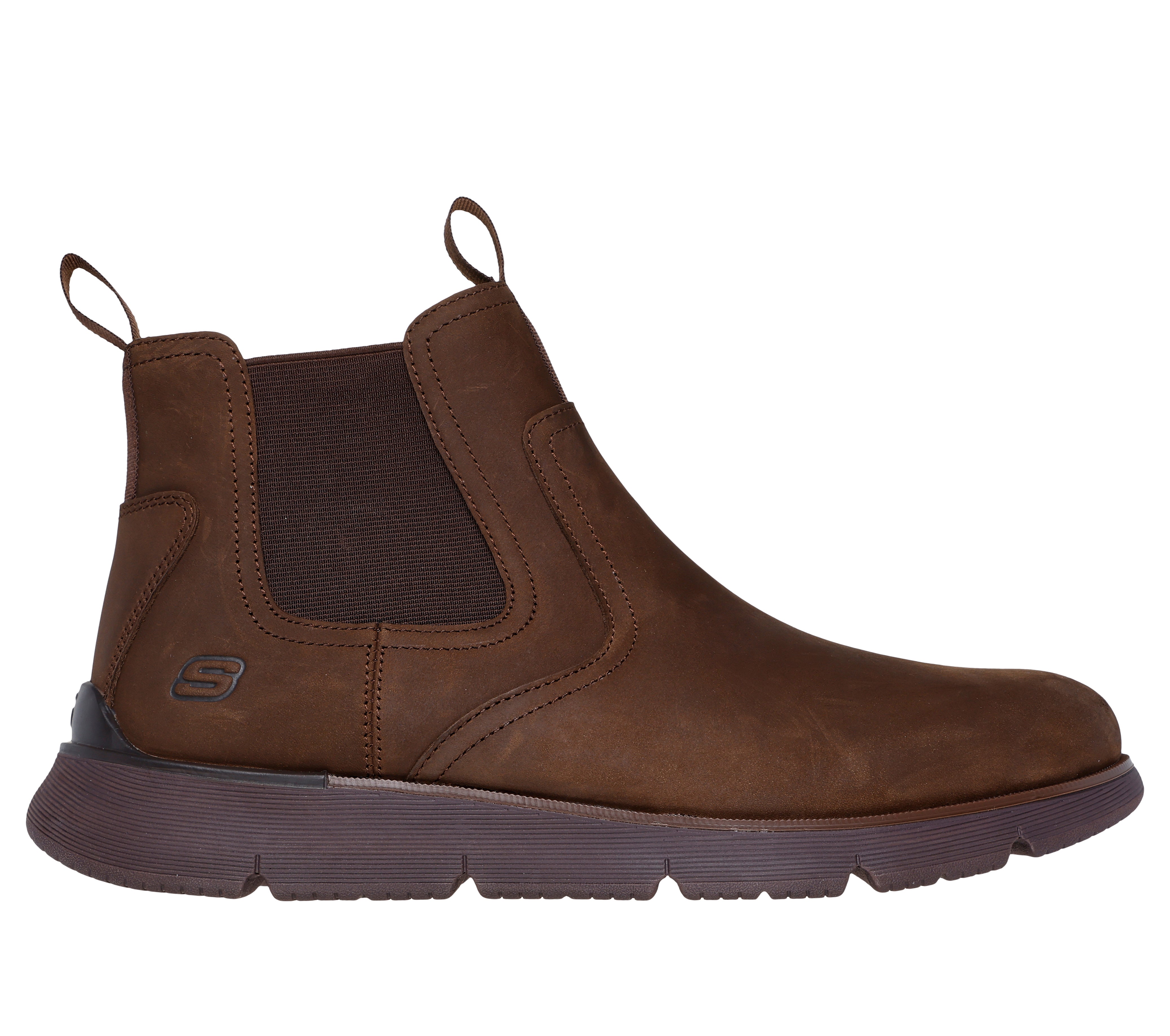 Skechers Ghete barbati AUGUSTINO PAULO 205227 CHOCOLAT IB2598-CHOC