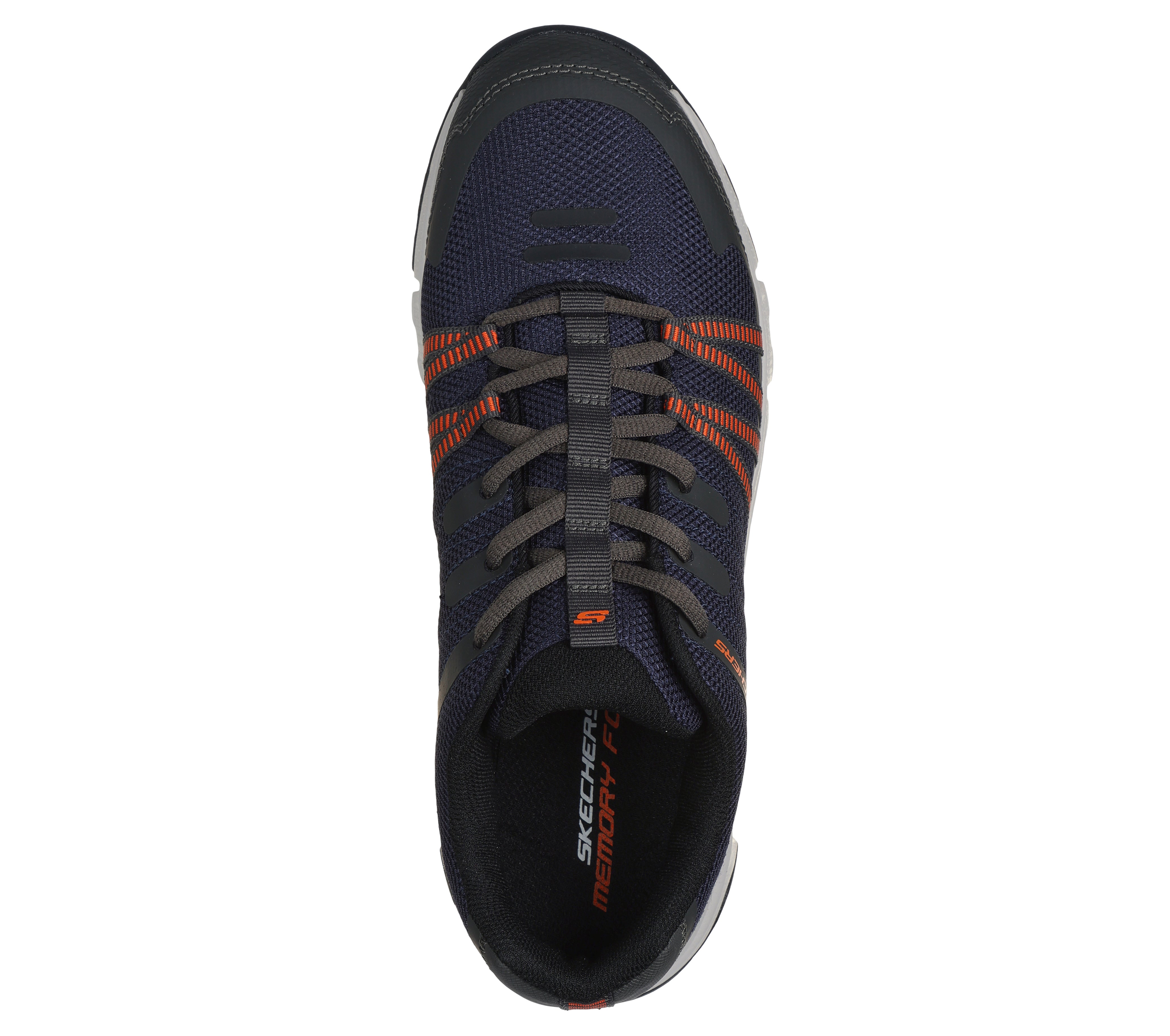 Skechers Pantofi barbati sport SUMMITS AT TWIN BRIDGES 237623 NAVY/ORANGE IB2600-NVOR