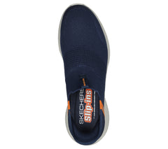 Skechers Pantofi barbati sport Slip Ins ULTRA FLEX 3.0 VIEWPOINT 232451 NAVY/ORANGE IB2609-NVOR