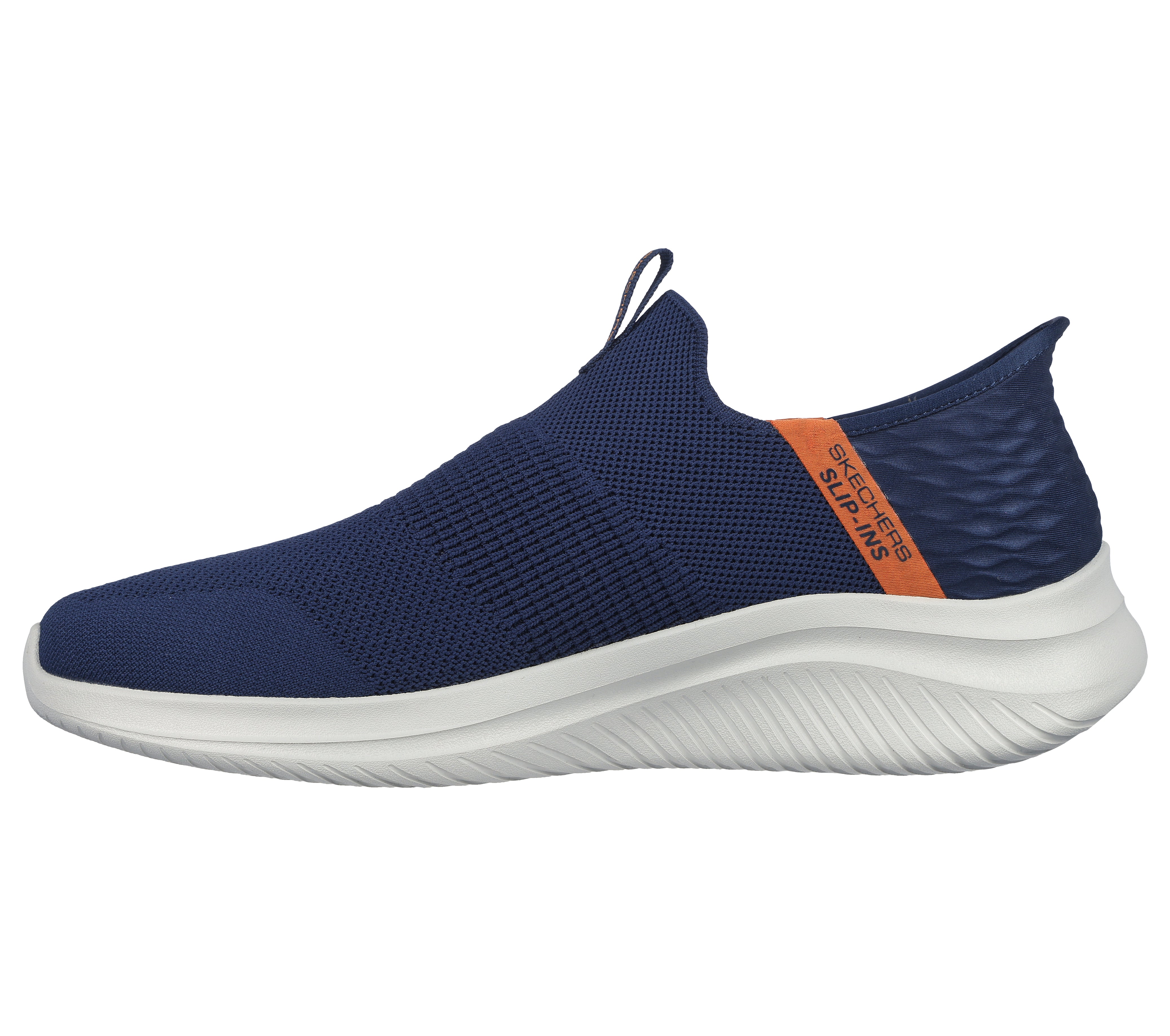 Skechers Pantofi barbati sport Slip Ins ULTRA FLEX 3.0 VIEWPOINT 232451 NAVY/ORANGE IB2609-NVOR