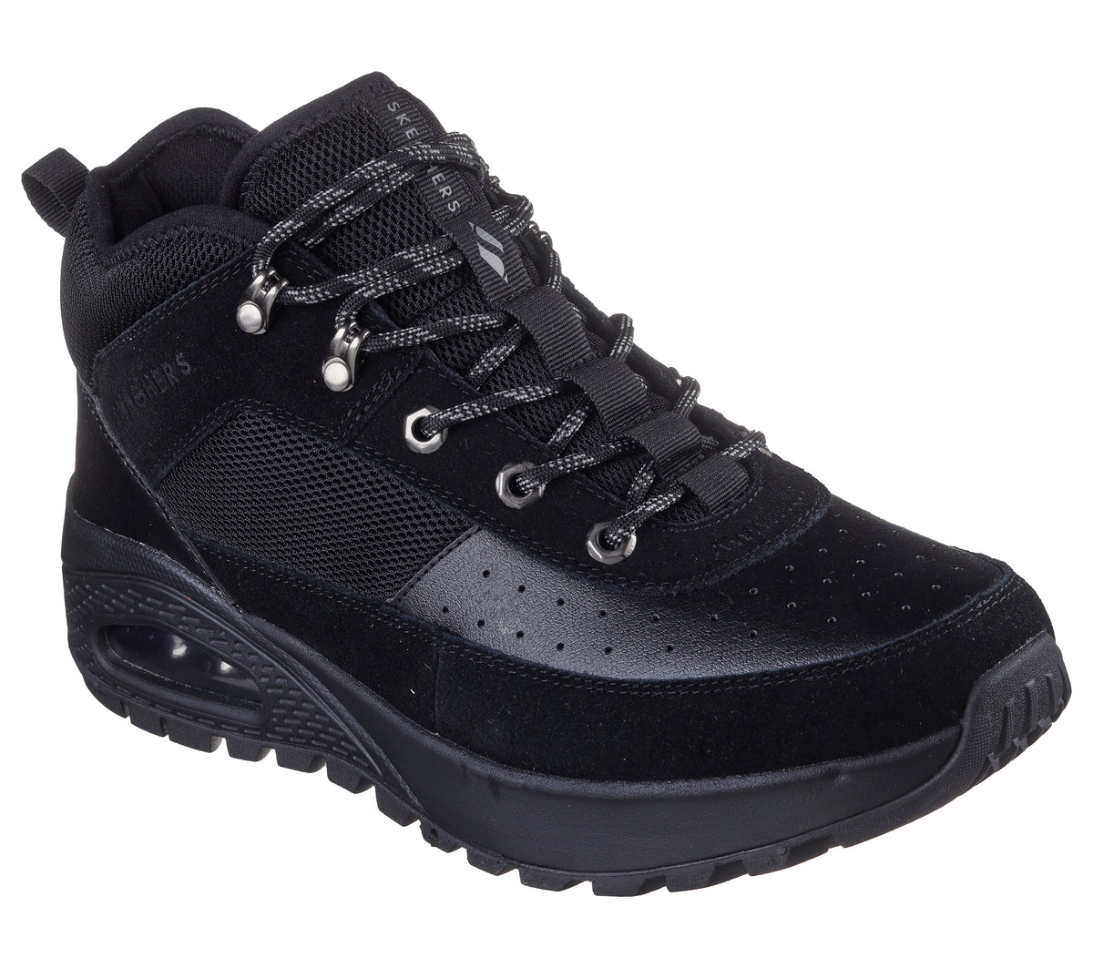 Skechers Ghete barbati UNO RUGGED ADVENTURE AIR 183049 BBK IB2614-BBK