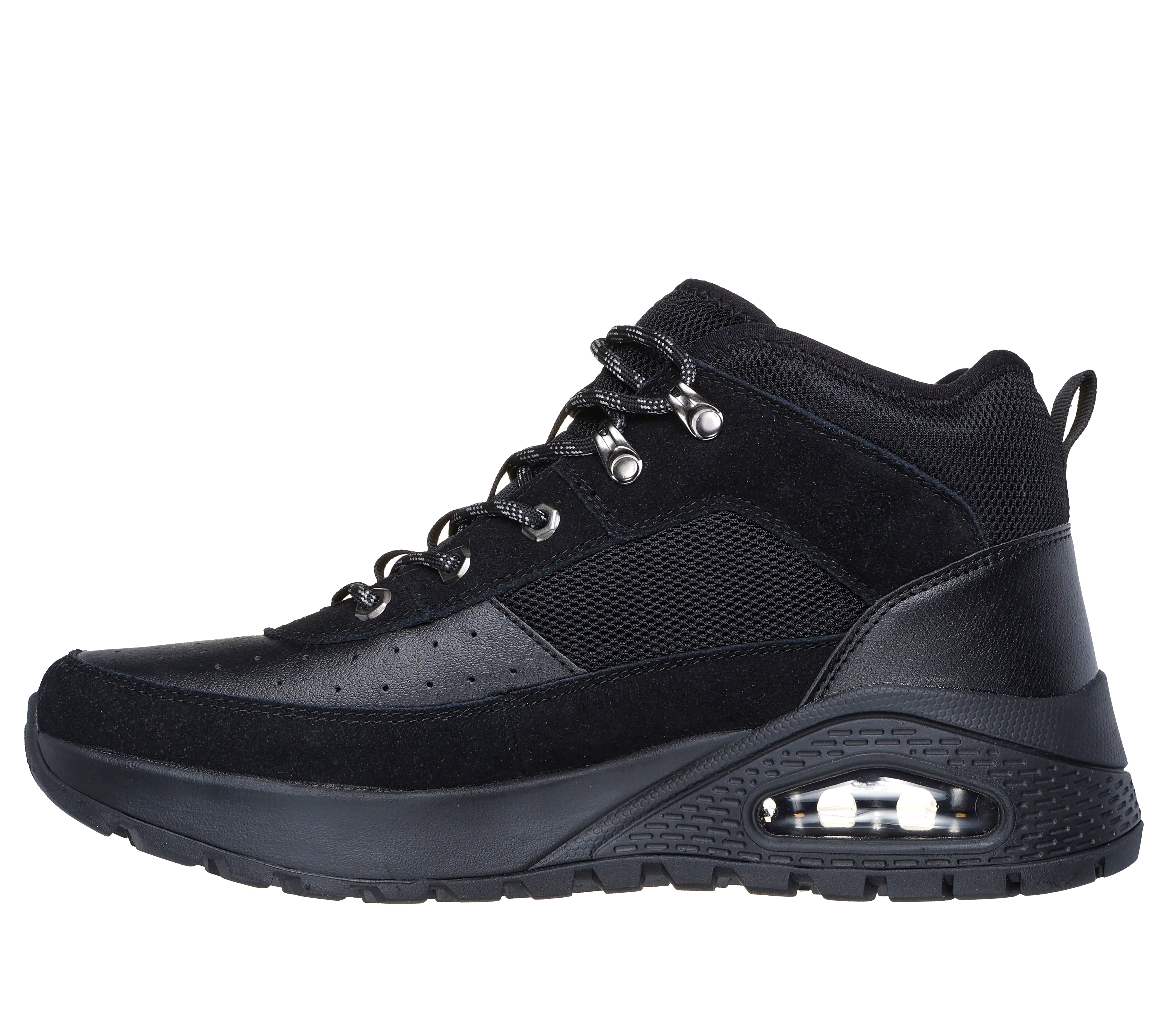 Skechers Ghete barbati UNO RUGGED ADVENTURE AIR 183049 BBK IB2614-BBK