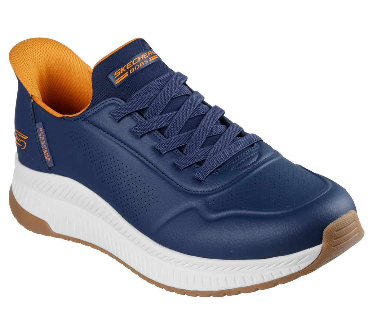 Skechers Pantofi barbati sport Slip Ins BOBS SQUAD 4 DIRECT STEP 118424 NAVY IB2680-NVY
