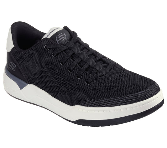 Skechers Pantofi barbati RELAXED FIT CORLISS DORSET 210793 BLACK IB2684-BLK