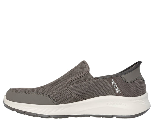 Skechers Pantofi barbati Slip Ins EQUALIZER 5.0 DRAYZE 232926 TAUPE IB2687-TPE
