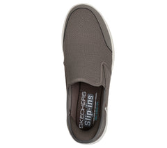 Skechers Pantofi barbati Slip Ins EQUALIZER 5.0 DRAYZE 232926 TAUPE IB2687-TPE