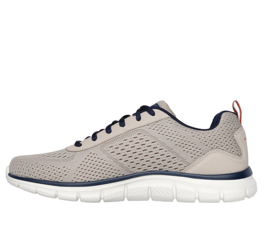 Skechers Pantofi barbati sport TRACK LESHUR 232758 TAUPE/NAVY IB2688-TPNV