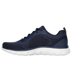 Skechers Pantofi barbati sport TRACK GLENDOR 232699 NAVY/LIME IB2689-NVLM