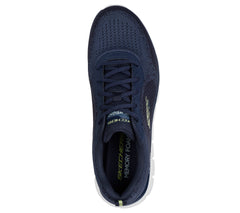 Skechers Pantofi barbati sport TRACK GLENDOR 232699 NAVY/LIME IB2689-NVLM
