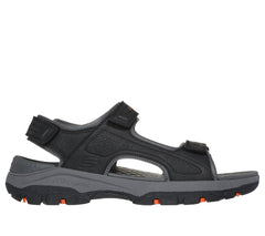 Skechers Sandale barbati TRESMEN GARO 204105 BLACK IB2712-BLK