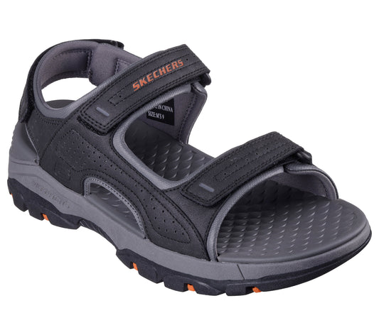 Skechers Sandale barbati TRESMEN GARO 204105 BLACK IB2712-BLK