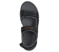 Skechers Sandale barbati TRESMEN GARO 204105 BLACK IB2712-BLK