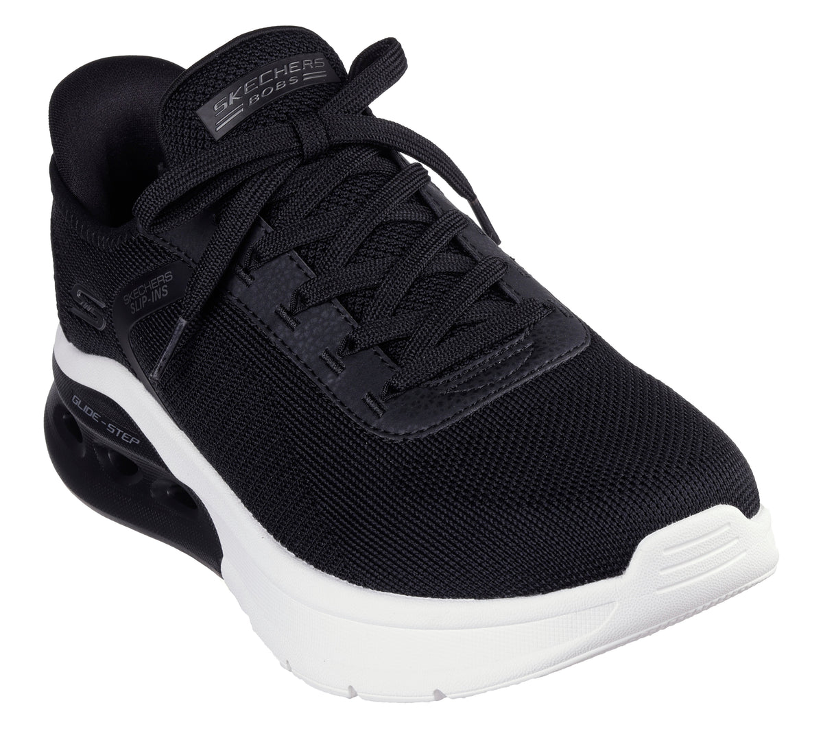 Skechers Pantofi barbati sport  BOBS ARC WAVES 2.0 118317 BLACK IB2716-BLK