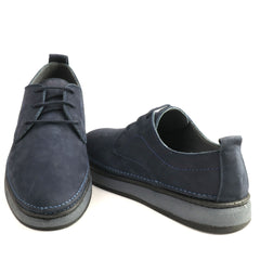 Goretti Pantofi barbati B69 301 bleumarin nubuk IB2717-BLMN