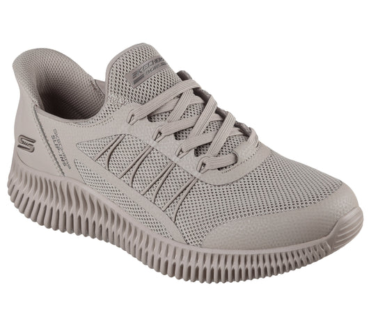 Skechers Pantofi barbati sport Slip Ins BOBS GEO LITE FIXED  118419 TAUPE IB2730-TPE