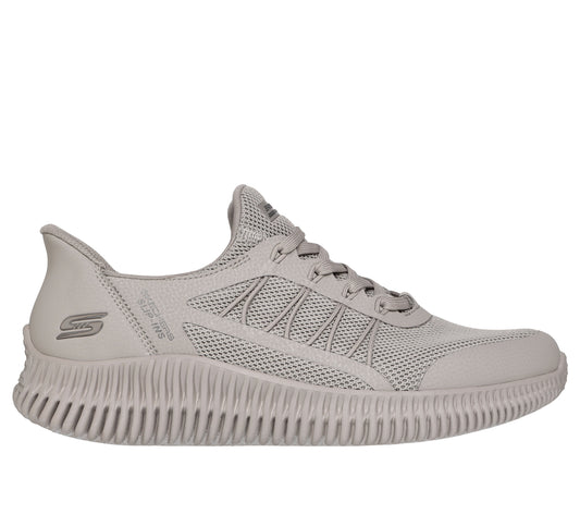 Skechers Pantofi barbati sport Slip Ins BOBS GEO LITE FIXED  118419 TAUPE IB2730-TPE