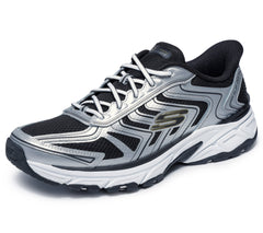 Skechers Pantofi barbati sport STAMINA SPORT 233150 SILVER/BLACK IB2739-SLBK