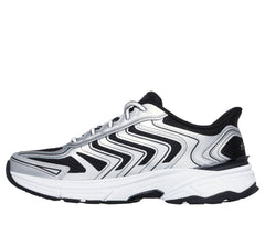 Skechers Pantofi barbati sport STAMINA SPORT 233150 SILVER/BLACK IB2739-SLBK