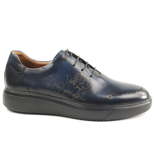 Battisto Lascari Pantofi barbati MX033 2 BLUE IB2747-BLU
