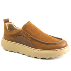 Battisto Lascari Pantofi barbati 2578 maro nubuk IB2750-MARON