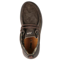 JEEP Ghete barbati KAUAI WALLABEE  MID S JM52041A DARK BROWN IB2753-CDB