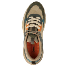 JEEP Sneakers barbati GROOVE JM52070A kaki IB2754-KAKI